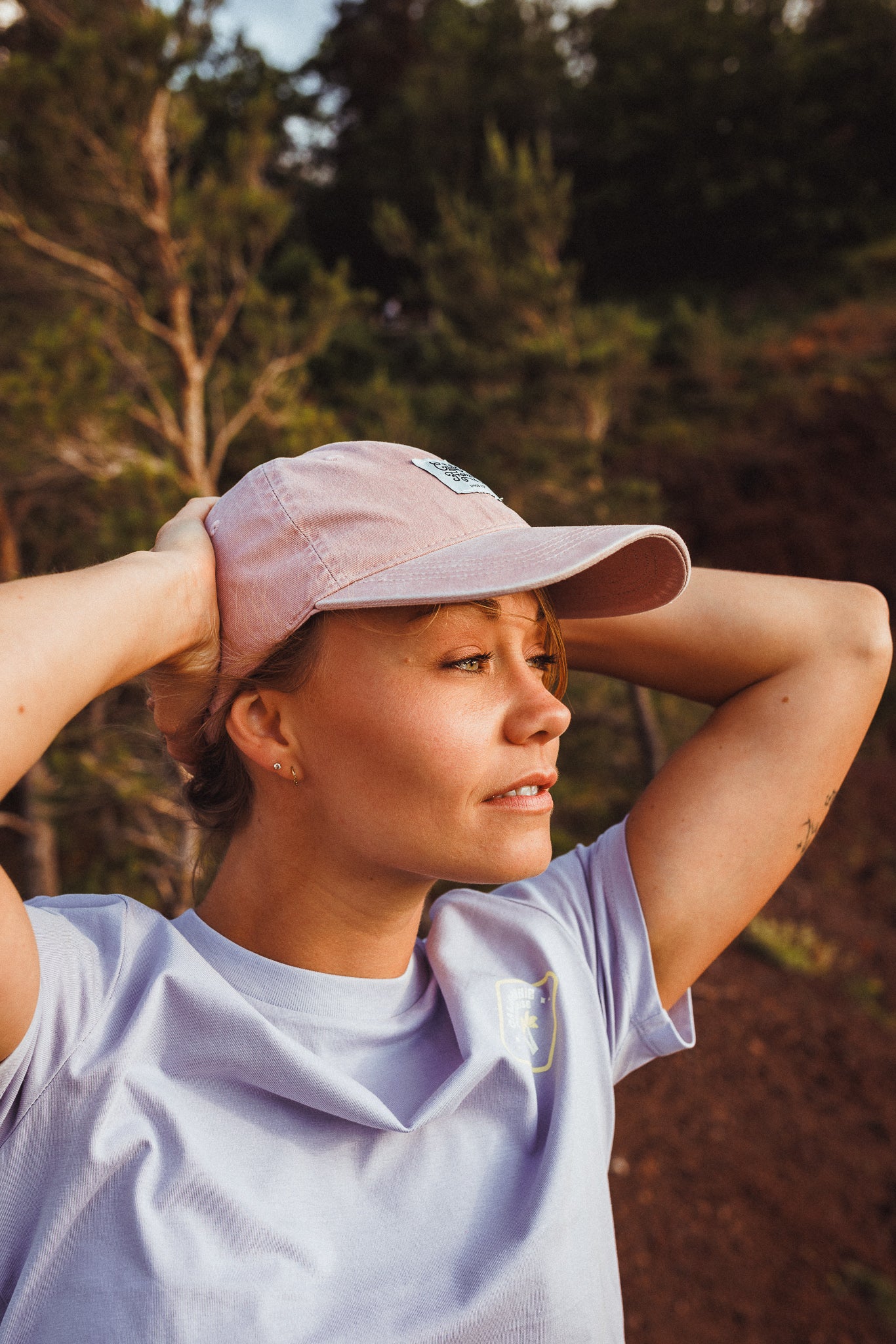 Cap Washed Pink