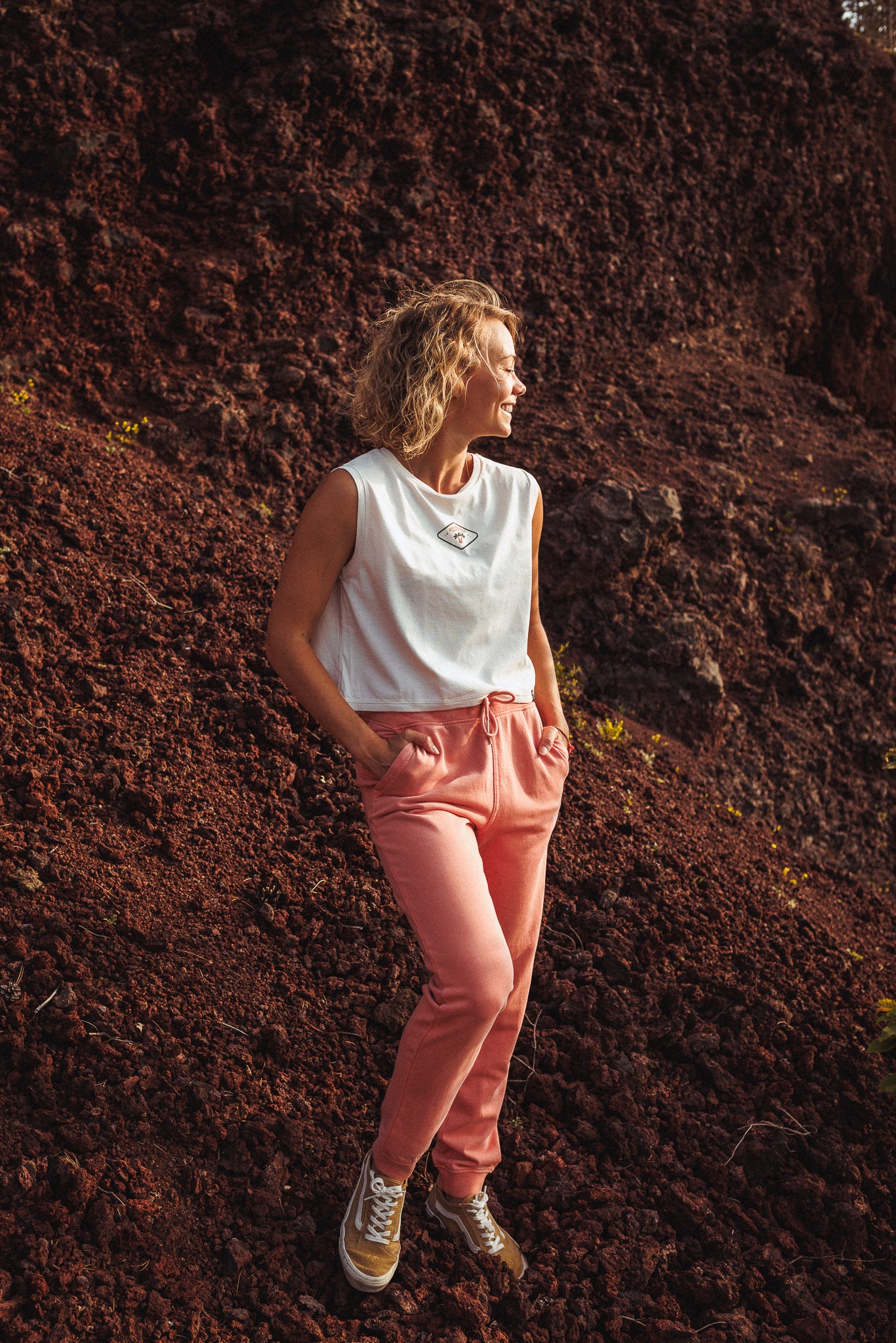 Women Jogging Pants Canyon Pink
