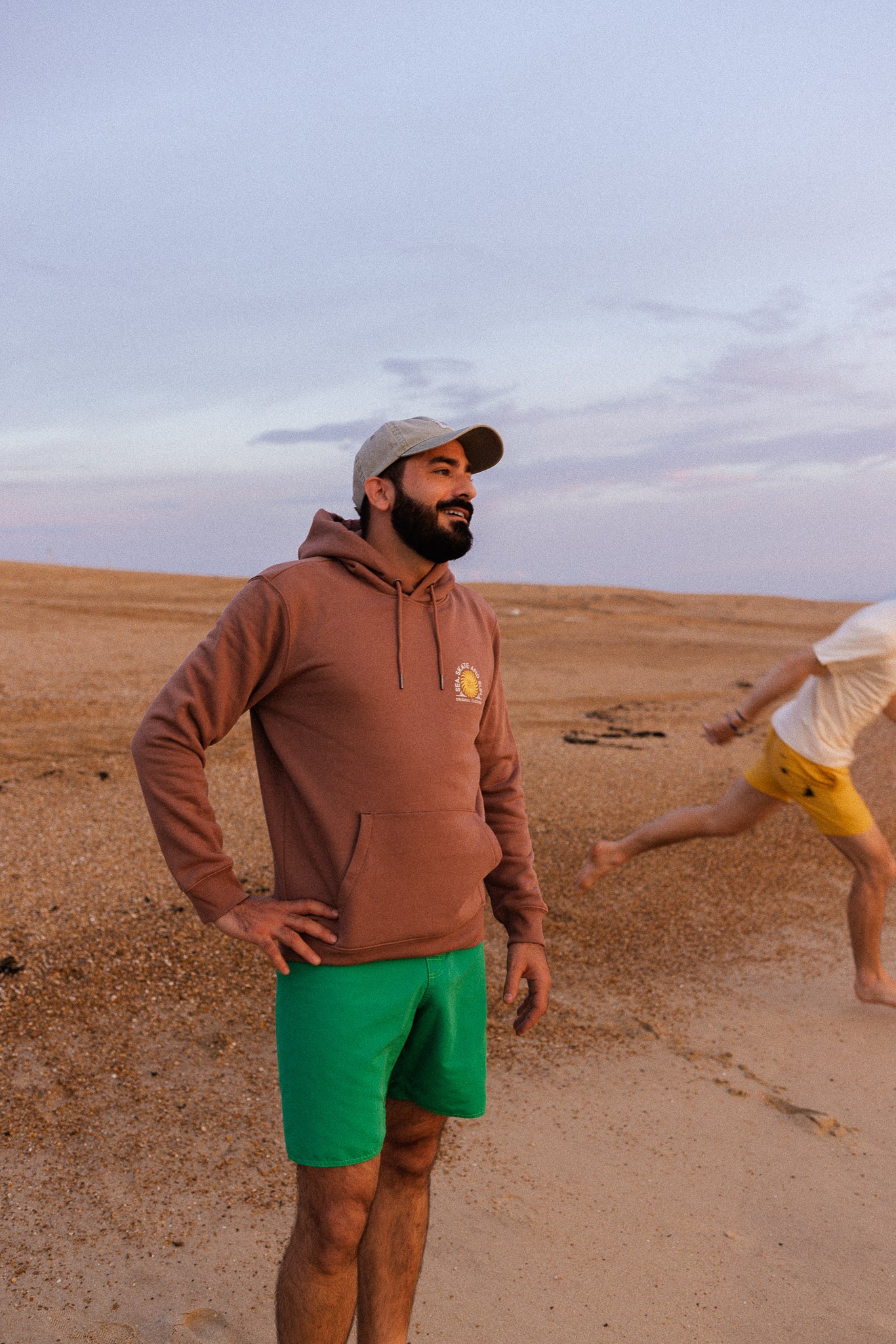 Hoodie Sunny Brown