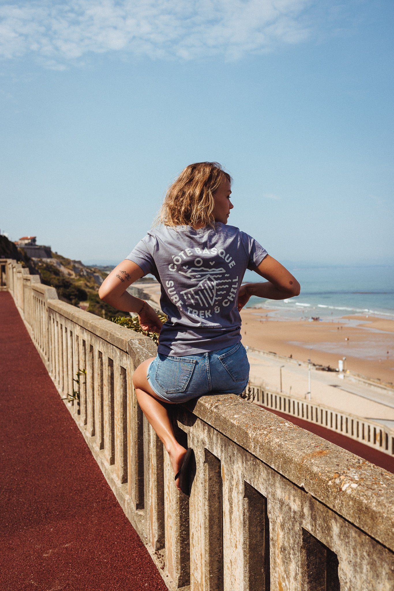 Women T-shirt NPS Pays Basque