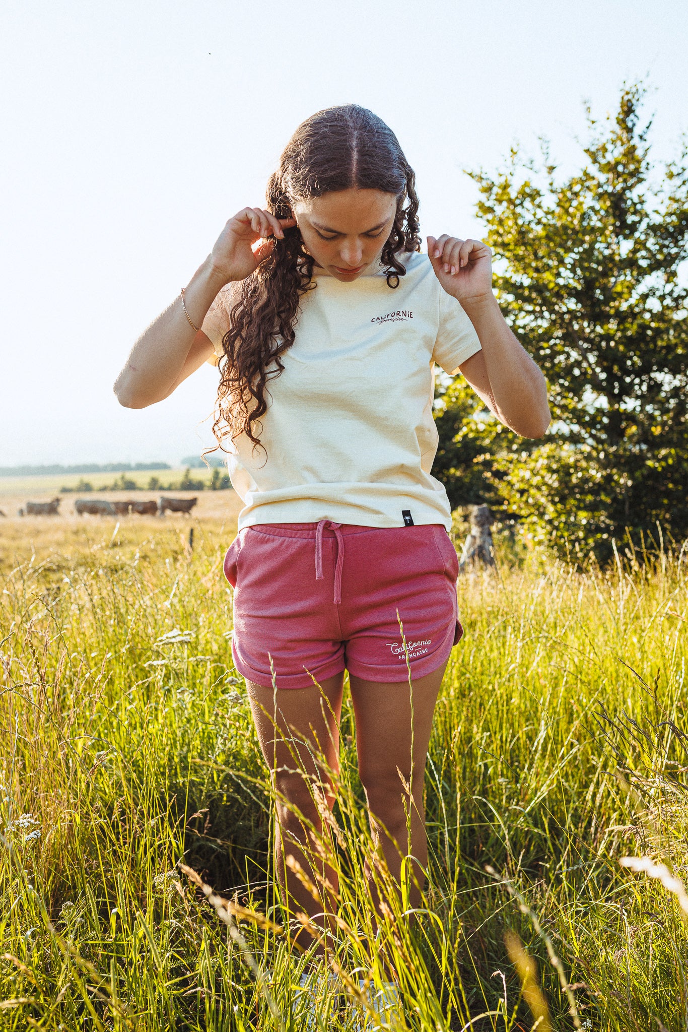 Women Short Pink