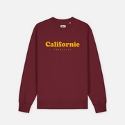 Crewneck Vintage Logo Burgundy
