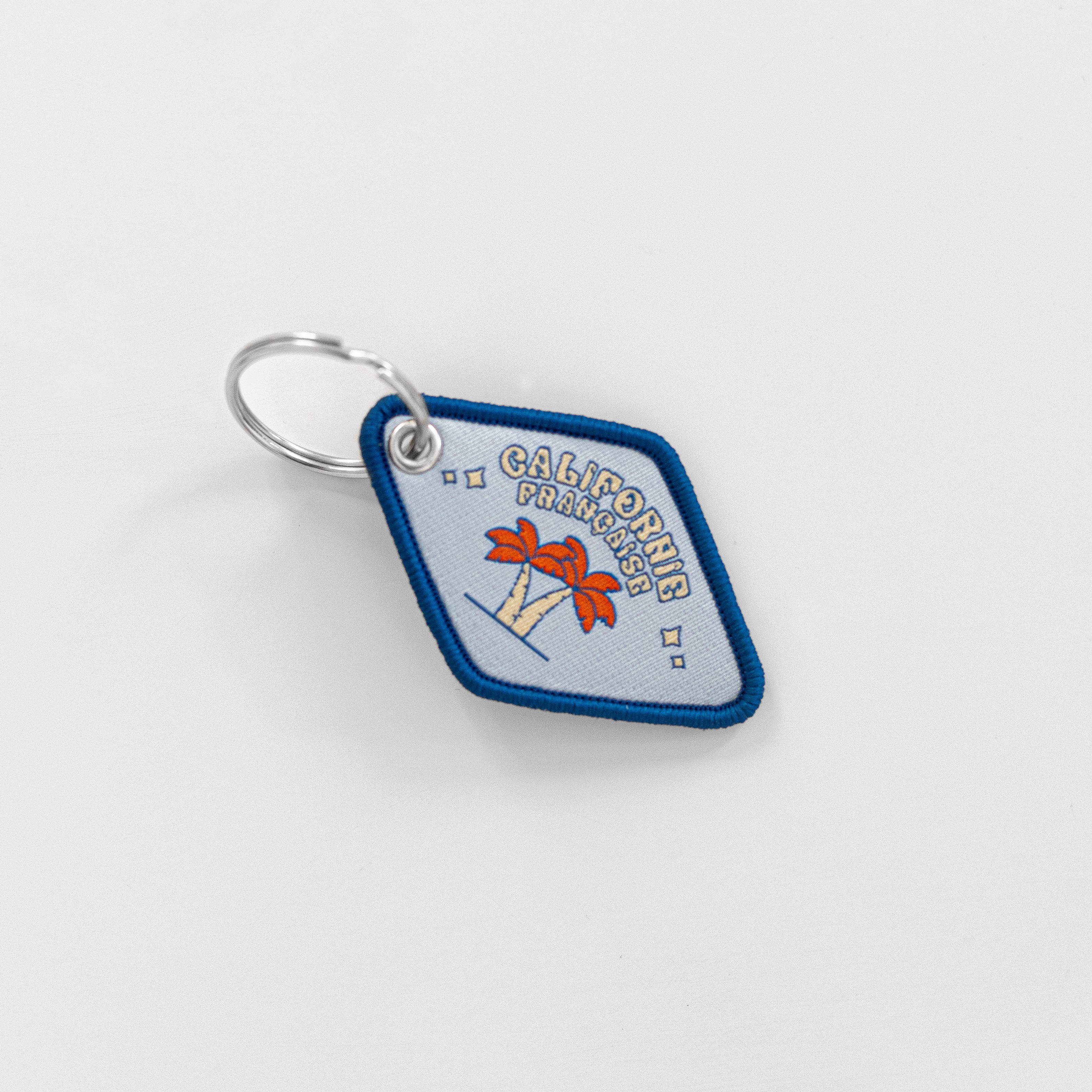 Palm Sign Key Ring Blue