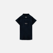 Kids Towel Poncho Navy