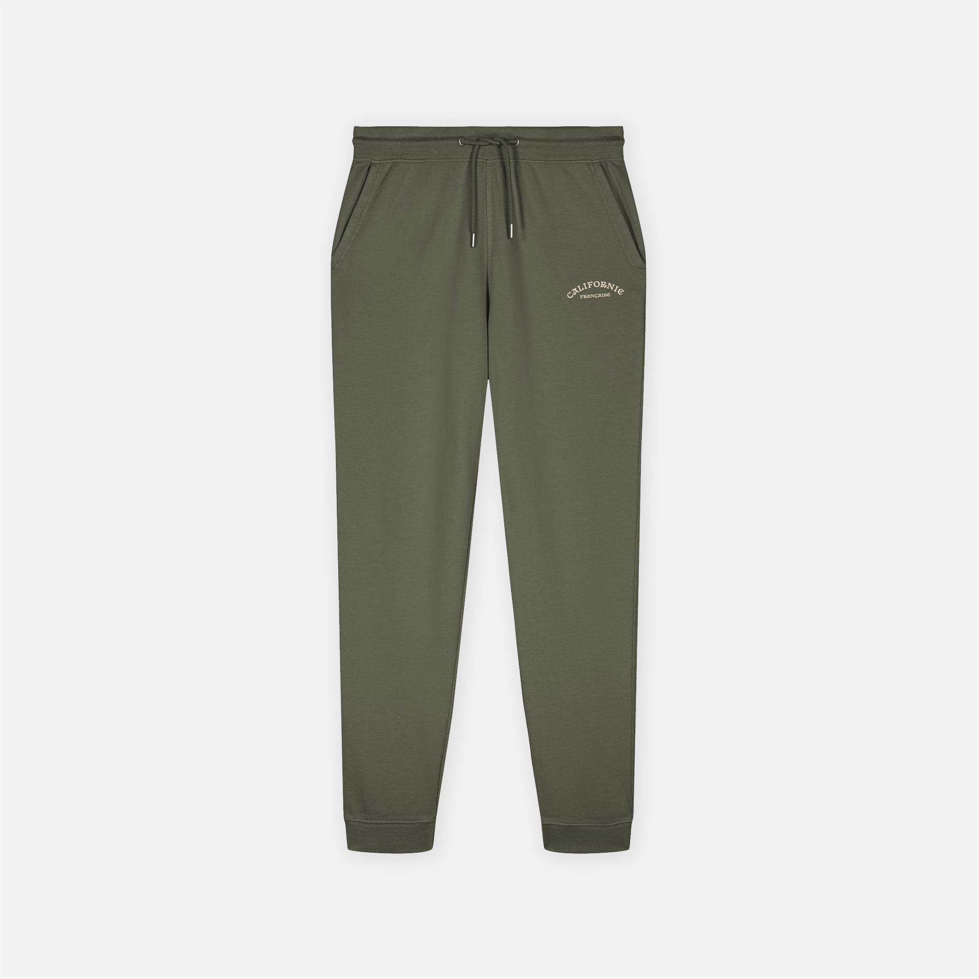 Men Jogging Pants Vintage Khaki