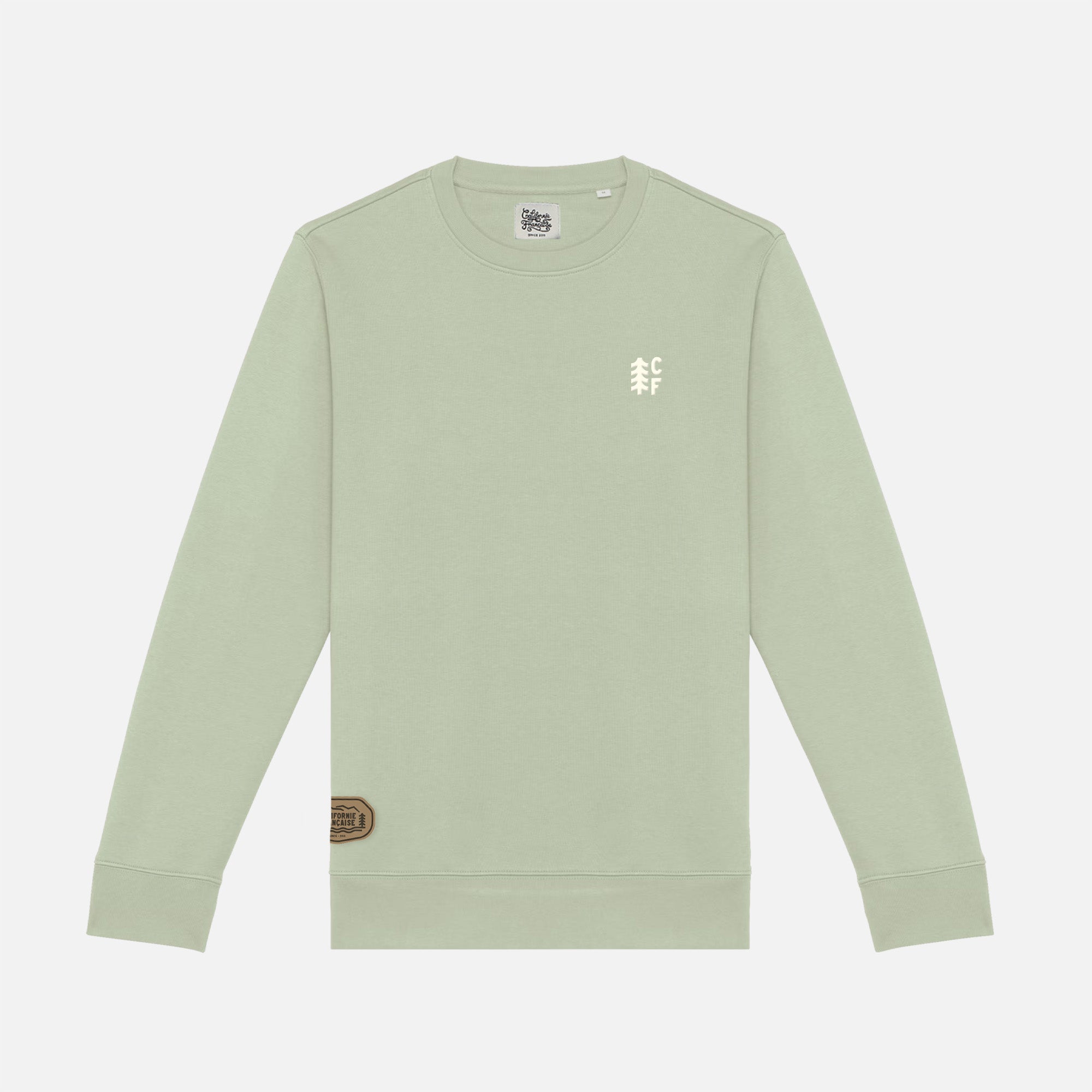 Crewneck CF Tree Almond