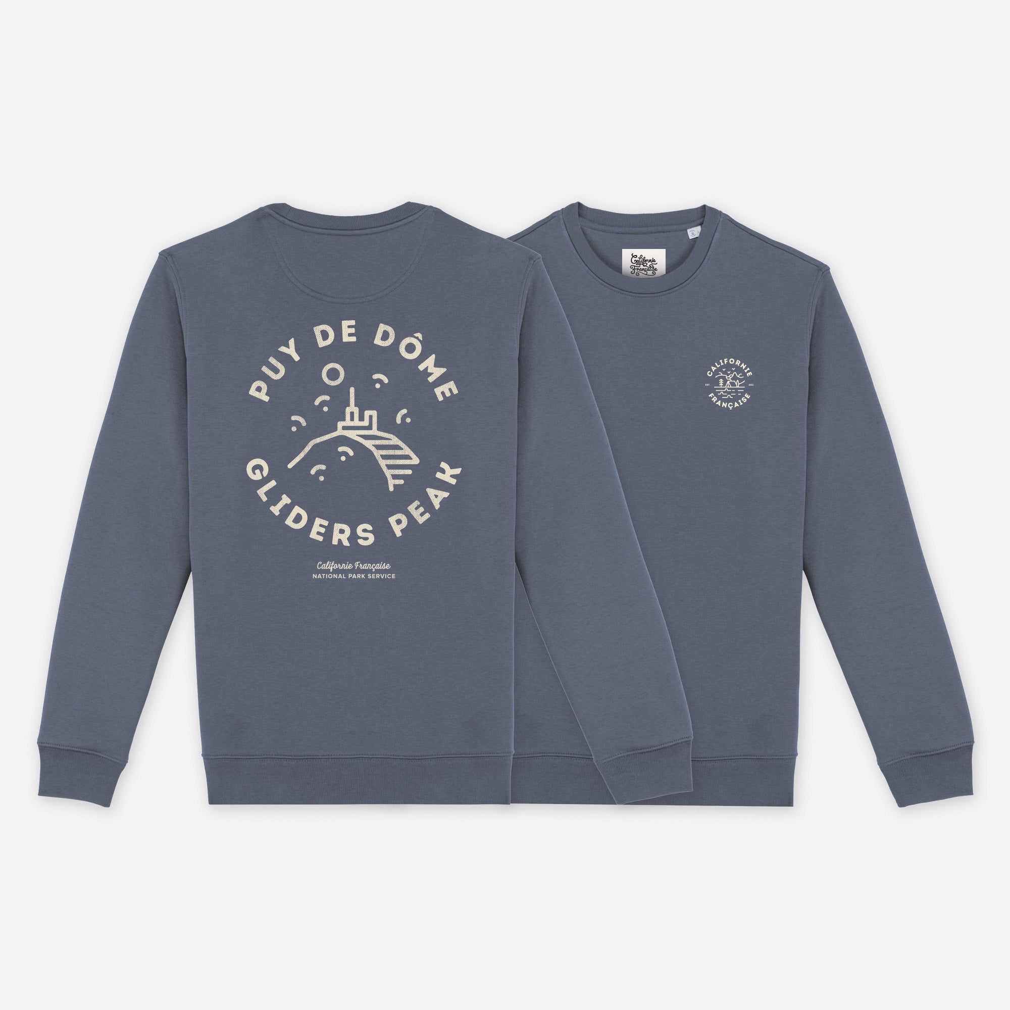 Sweatshirt Crewneck NPS Puy de Dôme II