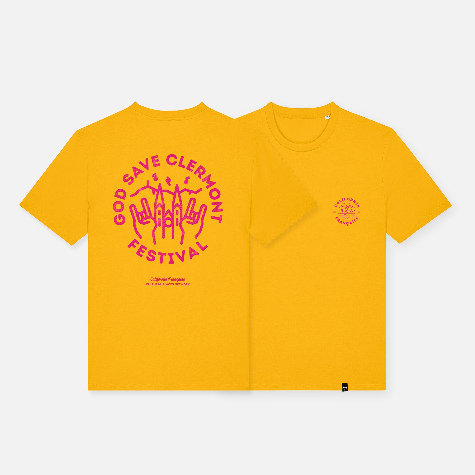 T-shirt CPN God Save Clermont 26 (Yellow)