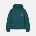 Women Puffy Jacket Volcanic Sunset Cobalt