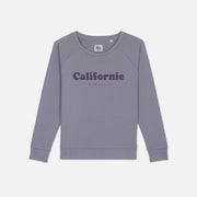 Women Crewneck Vintage Logo Lava Grey