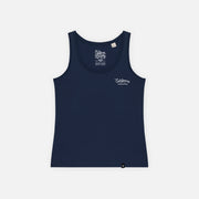 Women Tank Top Ripple Navy