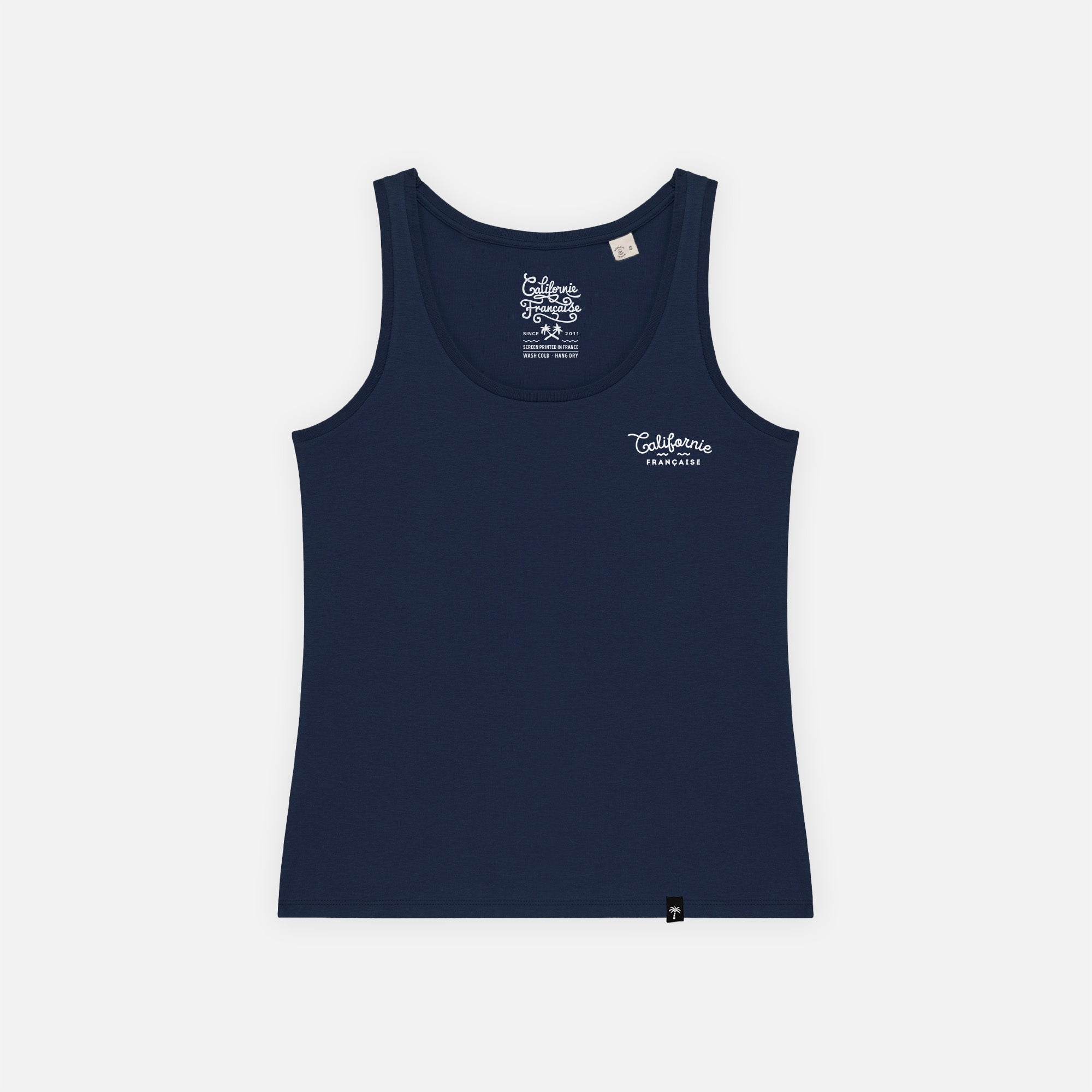 Women Tank Top Ripple Navy