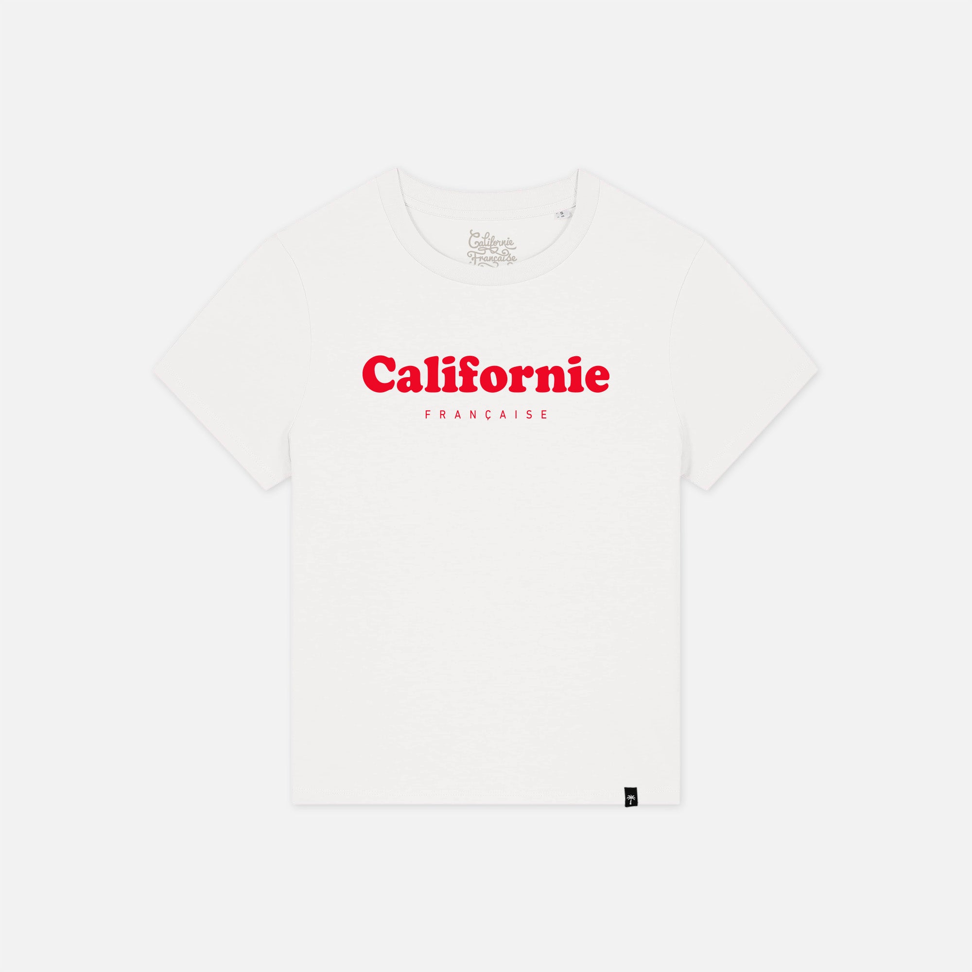 Women T-shirt Vintage Logo White