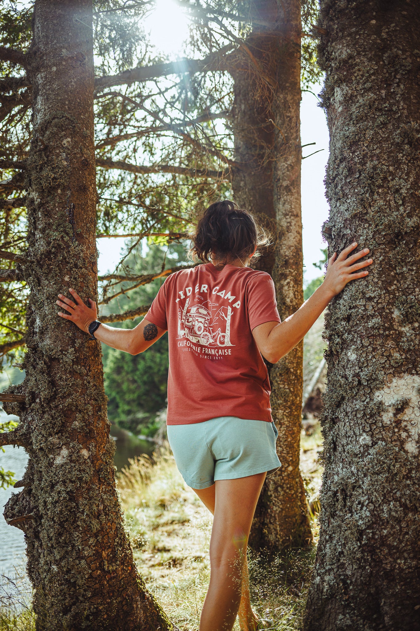 Women T-shirt Rider Camp