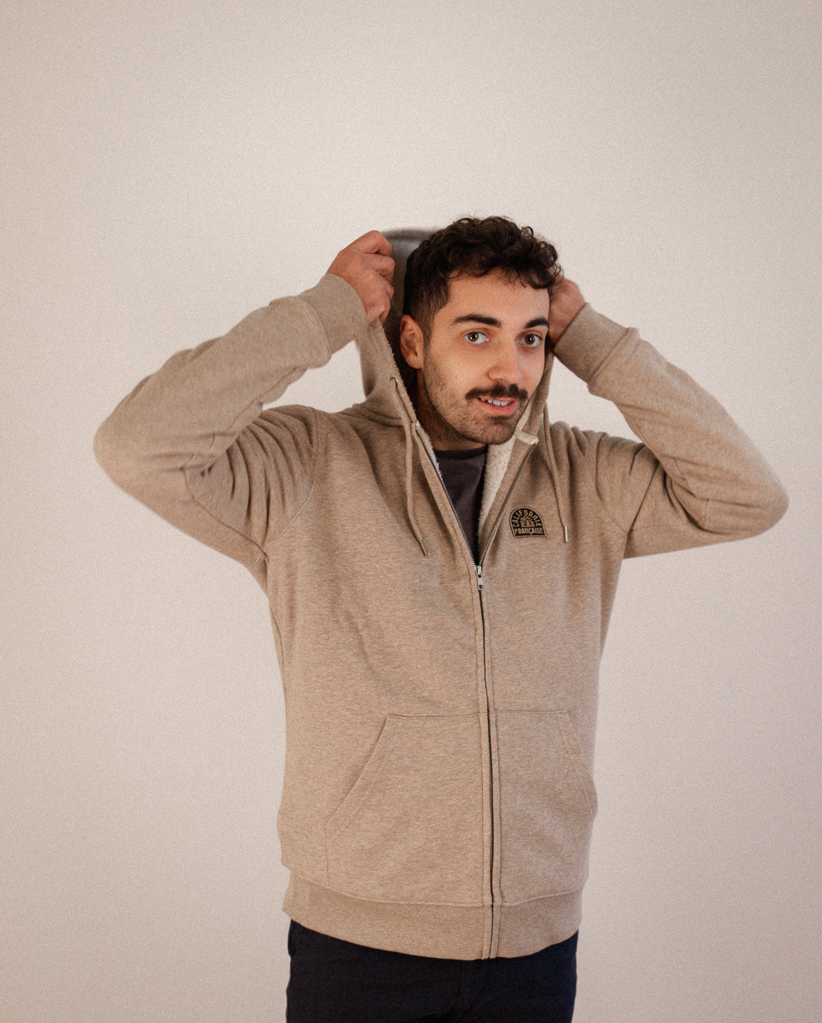 Hoodie Sherpa Dust
