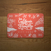Gift card – Carte cadeau
