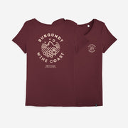 Women T-shirt NPS Burgundy