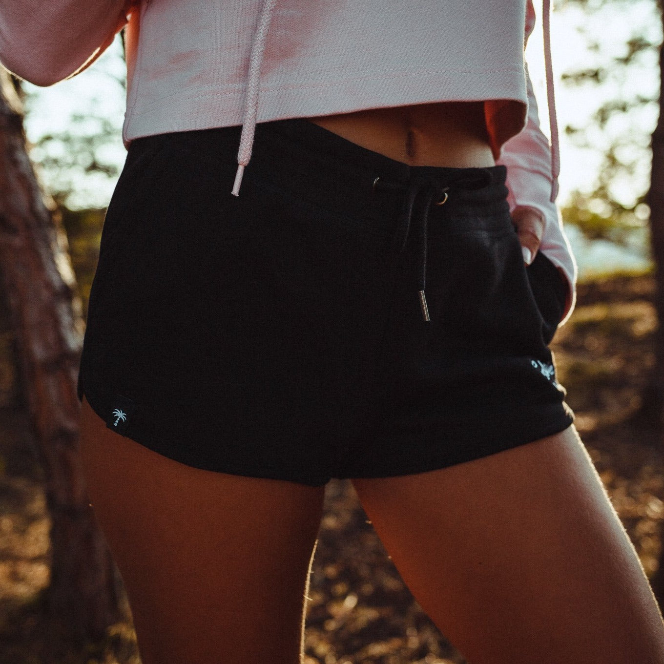Women Black Shorts