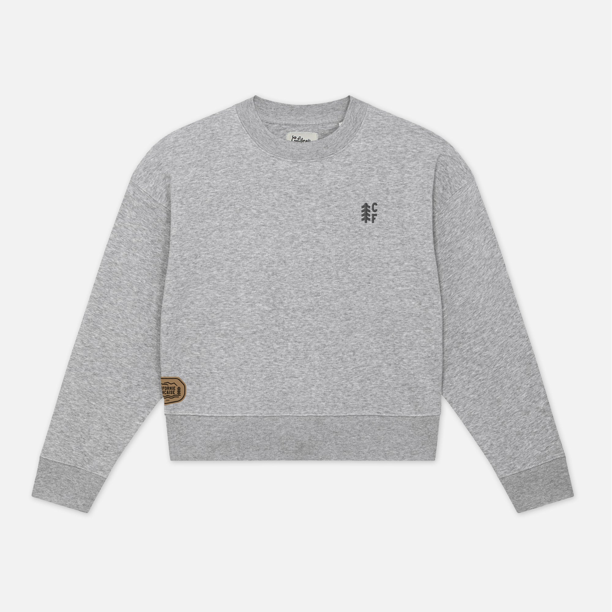 Women Sweatshirt Crewneck CF Tree