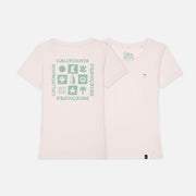 Women T-shirt Checkered Surf