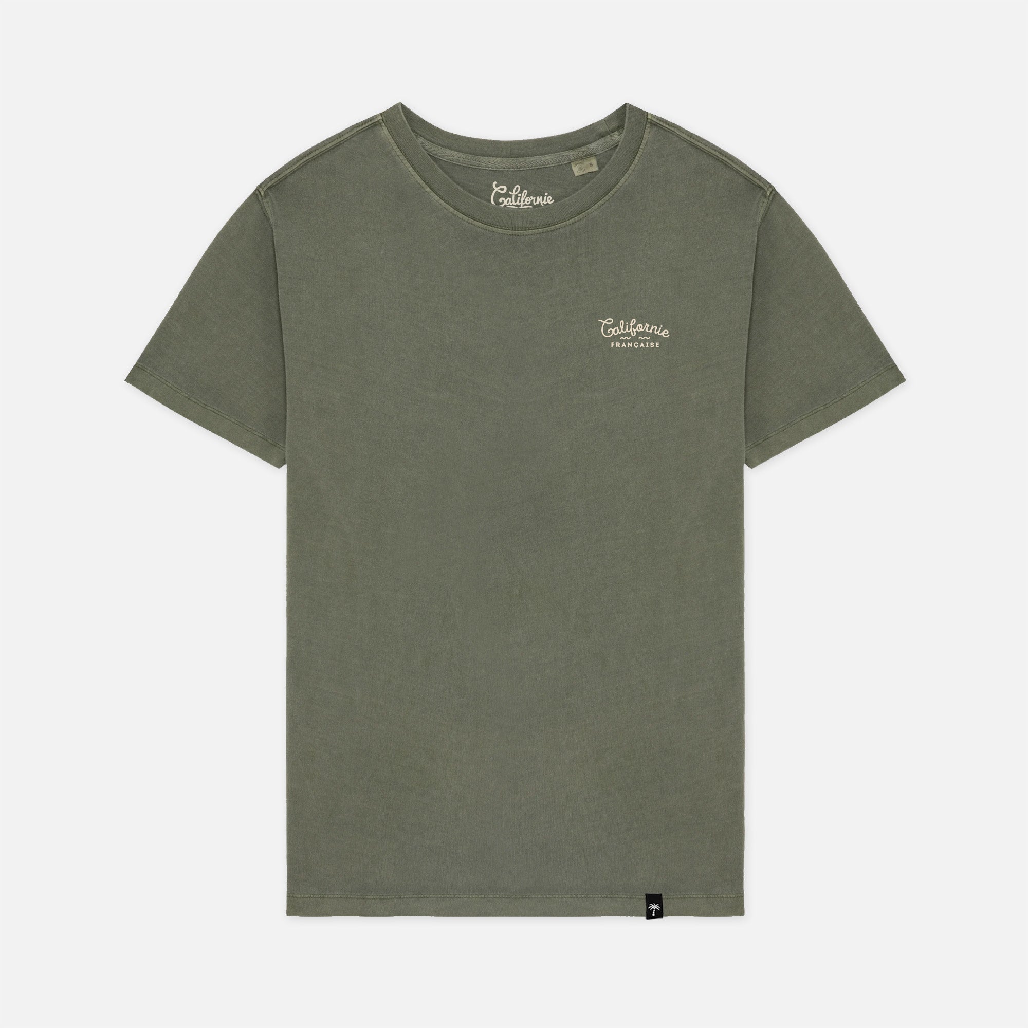 Women T-shirt Vintage Khaki