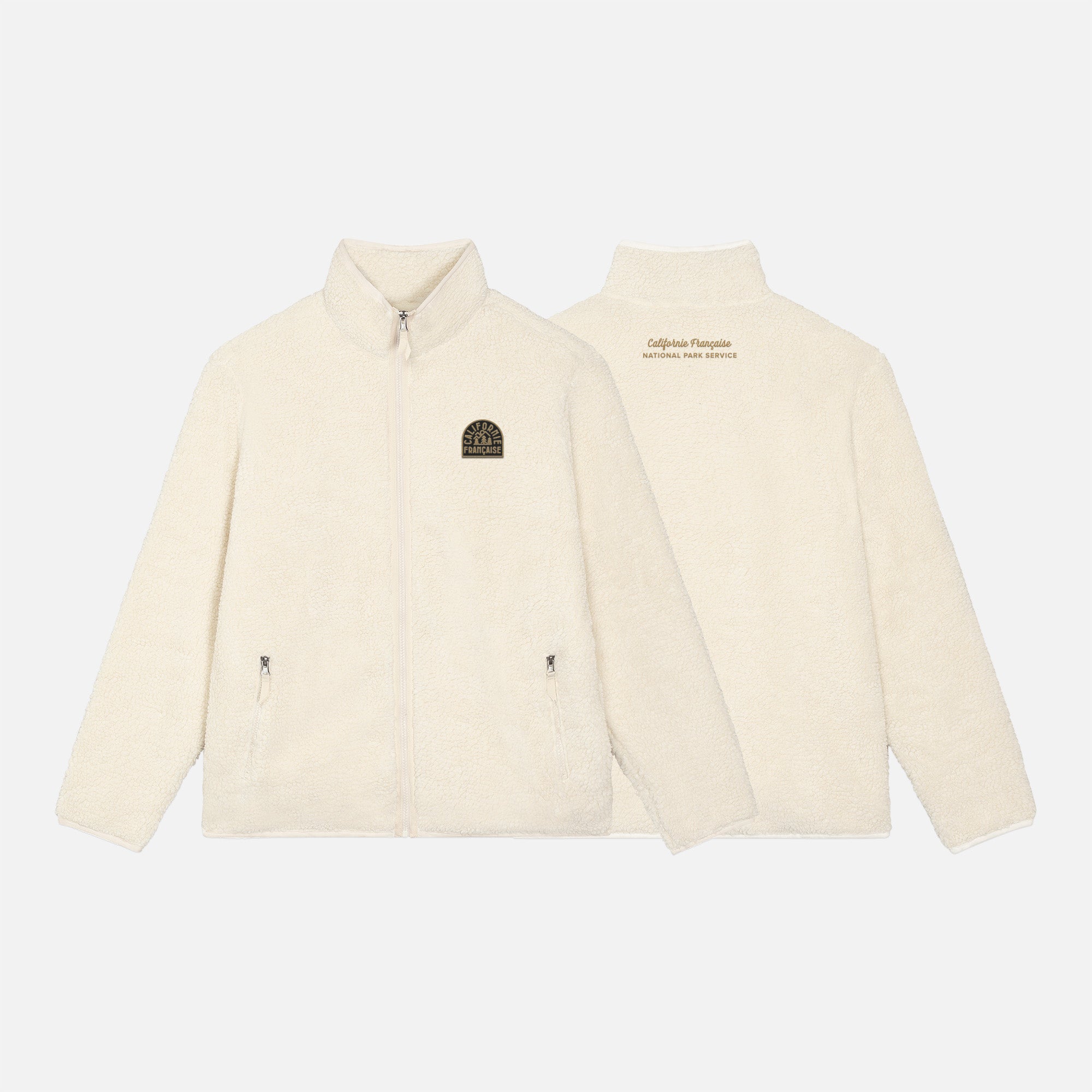 Zipped Fluffy Sweater Raw